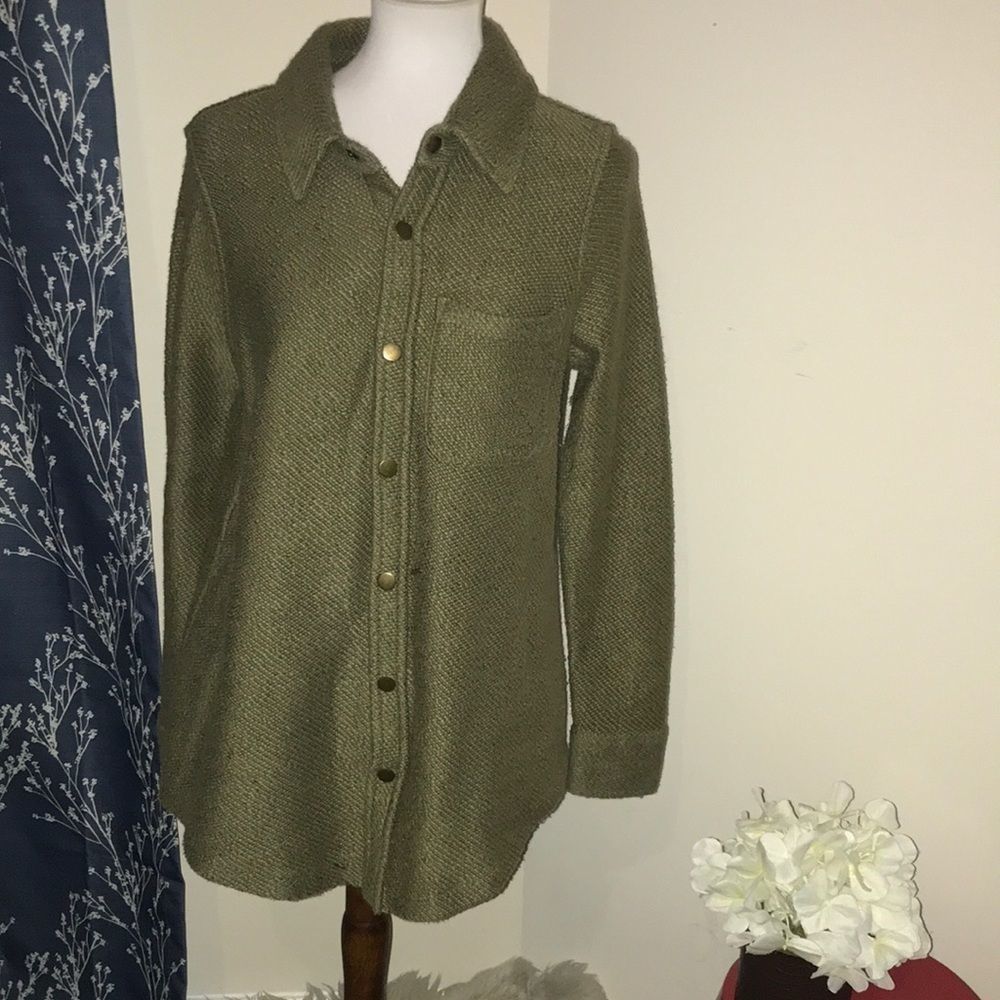 Soft Surroundings My Boyfriend’s Shirt Snap Front